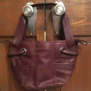 Gently Used B. Makowsky Purse Handbag Brandy